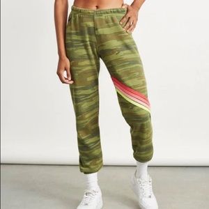 Aviator nation camo sweats
